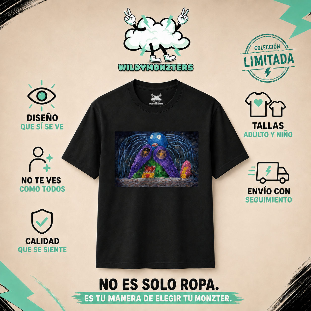 Monzter #06 — Arácnido