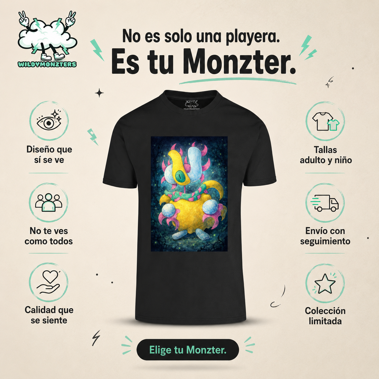 Monzter #02 (4-14 años) — Lúminus