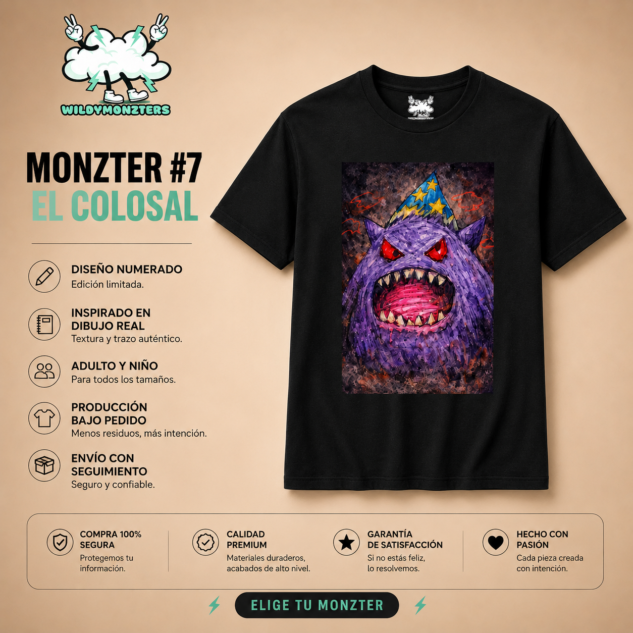 Monzter #07 — El Colosal